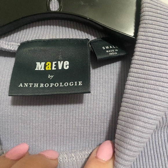 Anthropologie Maeve Short Sleeve Top - Picture 3 of 4